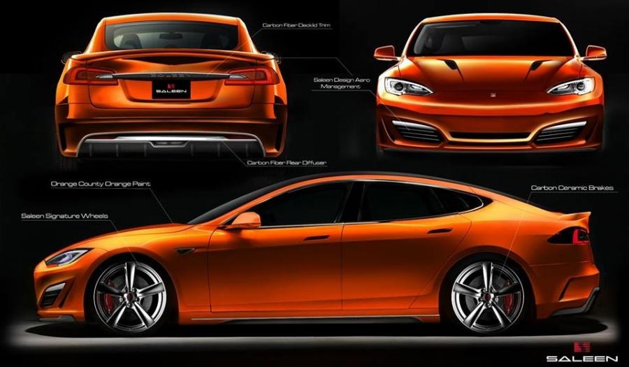  Tesla Model S by Saleen 2014 года  (фото 3 из 4)